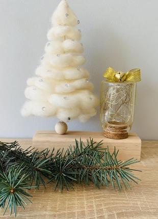 Ялинка із лампочкою , новорічна прикраса , різдвяні іграшки , прикраса до різдва3 фото