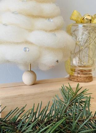 Ялинка із лампочкою , новорічна прикраса , різдвяні іграшки , прикраса до різдва2 фото