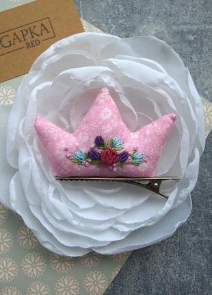 Заколка корона