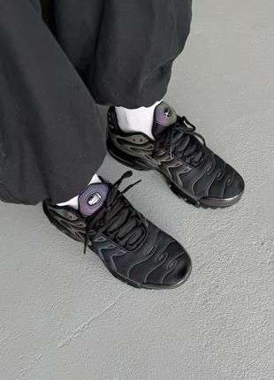 Кросівки nike air max tn plus black chameleon4 фото