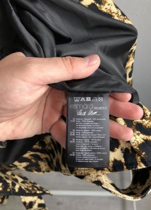Трендова леопардова куртка-косуха жакет тренч в анімалістичний принт від heidi clum10 фото