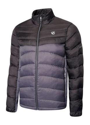 Куртка чоловіча демісезонна dare 2b precipice recycled insulated jacket black/ebony grey (dmn394-06n-blk)