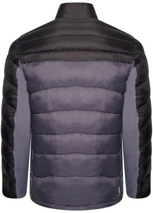Куртка чоловіча демісезонна dare 2b precipice recycled insulated jacket black/ebony grey (dmn394-06n-blk)2 фото
