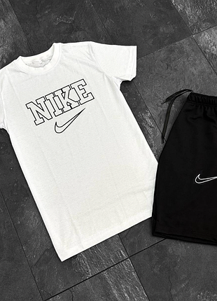 2в1 футболка біла+ шорти nike vintage