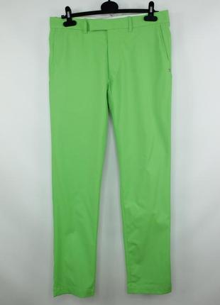 Яркие спортивные брюки для гольфа rlx ralph lauren green golf pants