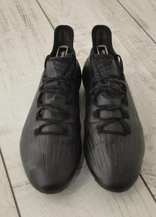 Adidas мужские футбольные профессиональные бутсы черного цвета оригинал 42 размер2 фото