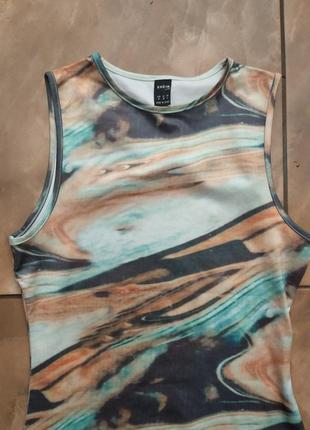 Платье майка в стиле тай дай