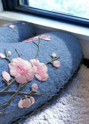 Войлочные тапки " september"5 фото