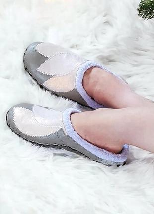 Войлочные тапки " lotos".