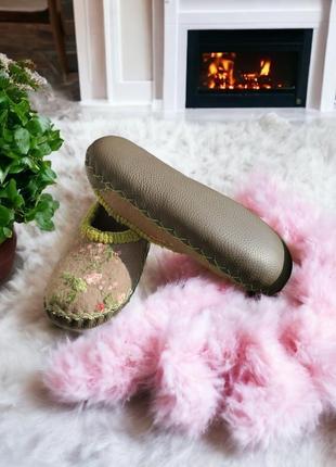 Войлочные тапки " luglio".2 фото