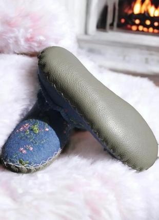 Войлочные тапки " ritorno"5 фото