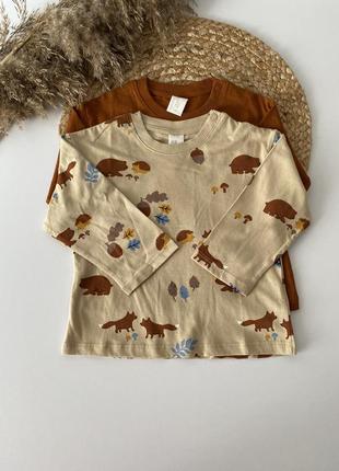 Лонсливы для малышей h&amp;m 6