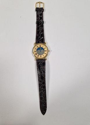 Винтажные часы с кожаным ремешком reader's digest2 фото