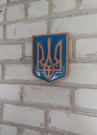 Герб україни настінний4 фото