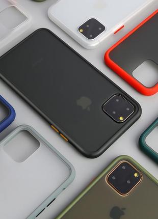 Стильный противоударный защитный силиконовый чехол для iphone 128 фото