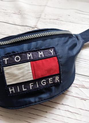 Бананка, синя бананка від tommy hilfiger2 фото