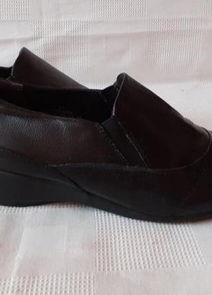 Footglove кожаные туфли шкіряні туфлі полуботинки р. 38,5 ст. 26 см8 фото