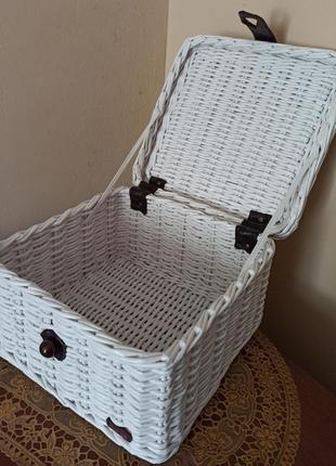 Корзинка-органайзер для зберігання/шкатулка