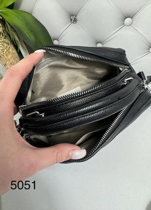 Женская стильная и качественная сумка из эко кожи св.зелена10 фото