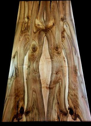 Столешница ручной работы из дерева орех1 фото