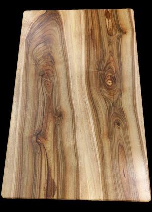 Столешница ручной работы из натурального дерева орех.1 фото