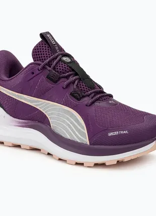 Кросівки puma reflect lite trail purple1 фото