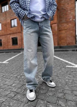 Стильні широкі джинси baggy10 фото