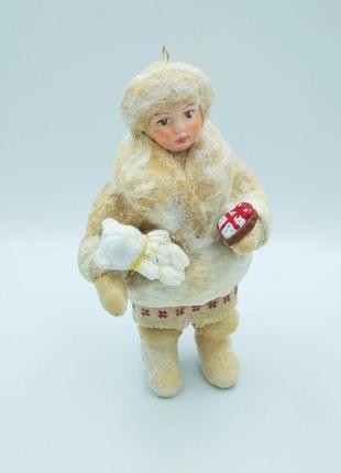 Новорічна іграшка снігуронька2 фото