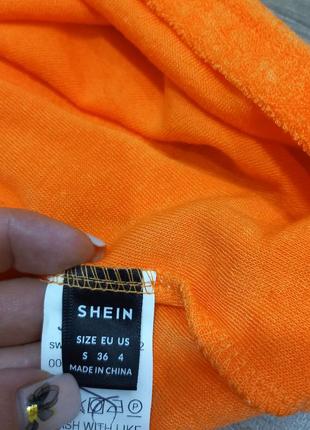Сукня міні помаранчева shein 6