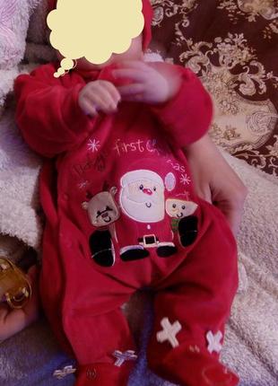 Человечек i luv santa: babys first christmas4 фото