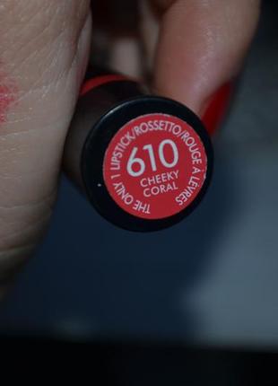 Фірмова губна помада rimmel the only one lipstick оригінал7 фото