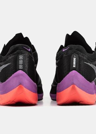 Мужские кроссовки для бега nike air zoom vaporfly black/purple5 фото