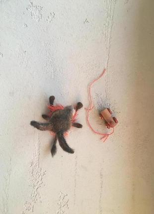 Игрушка из шерсти ослик 2