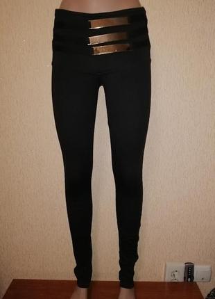 Теплі жіночі лосини, легінси на флісі розмір s