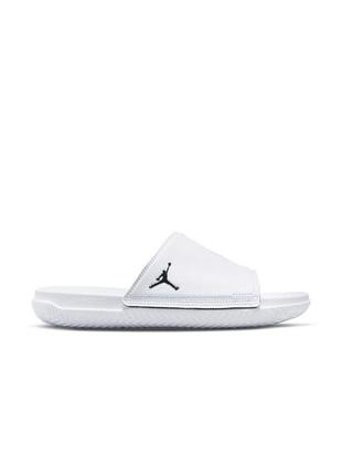 Тапочки air jordan play slide white1 фото