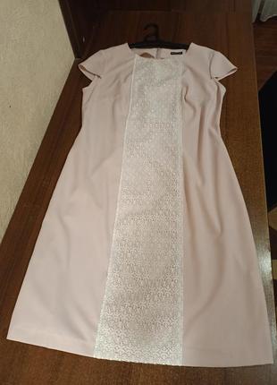 Ніжно рожева сукня1 фото