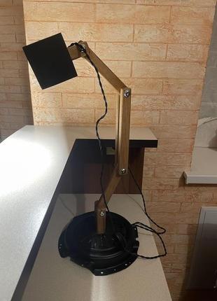 Настільна лампа ручної роботи4 фото