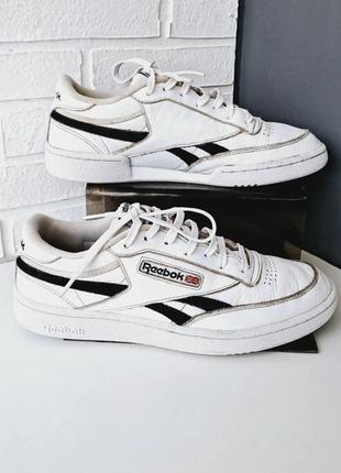 Мужские кожаные кроссовки reebok