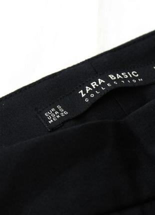 Брендовые брюки брюки кюлоты с кружевом от zara9 фото