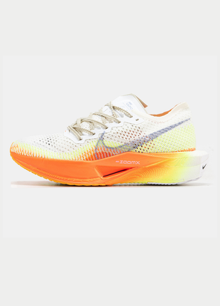 Мужские кроссовки для бега nike air zoom vaporfly

white orange