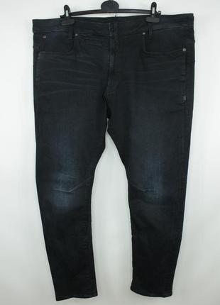 Круті джинси g-star raw d-staq 3d super slim dark aged denim jeans1 фото