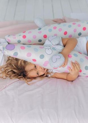 Подушка для вагітних, подушка для годування, бампер в ліжечко4 фото