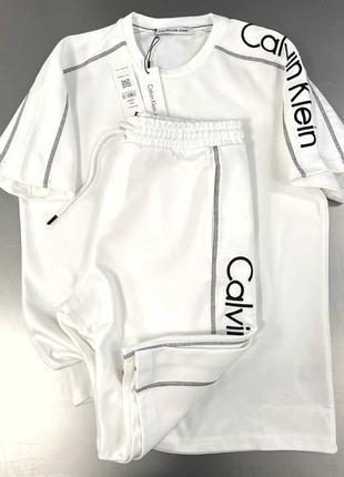 Літній #костюм #шорти + #футболка #calvinklein