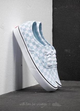 Оригинальные кеды vans authentic lite ultra cush canvas baby blue