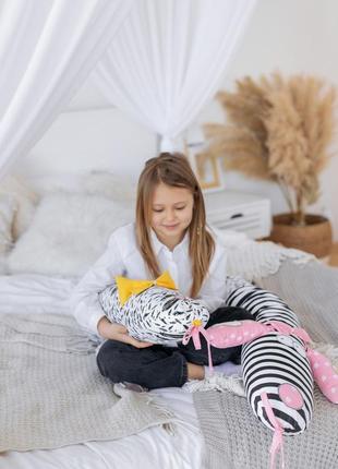 Подушка котопес для сна беременных и детей, подушка подарок, подушка обнимашка, подушка антистресс2 фото