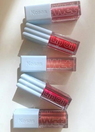 Блиск олійка для губ kosas wet lip oil gloss dip10 фото