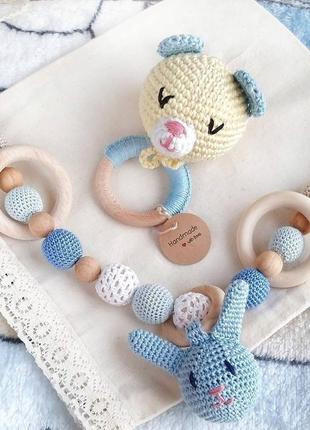 Сет брязкальце, розтяжка у коляску-слінгобуси