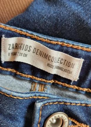 Джинсы узкие скинни для девочки zara4 фото