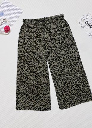 Женские расклешенные брюки  кюлоты от бренда primark 🌷 размер 18 / наш 52 💥1 фото