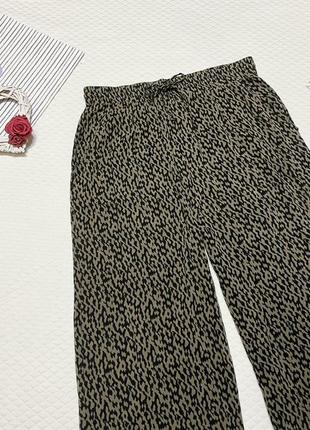 Жіночі розкльошені штани кюлоти від бренда primark 🌷 розмір 18 / наш 52 💥4 фото